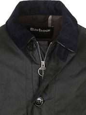 Barbour Wax Coat Mac Navy