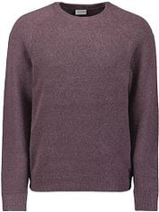 No Excess Pullover Melange Dark Wine