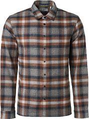 No Excess Shirt Checks Caramel 