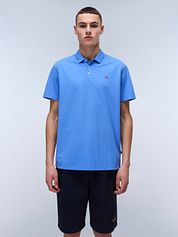 Napapijri Ealis Polo Shirt Mid Blue