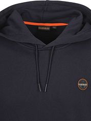 Napapijri Badge Hoodie Navy
