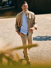Suitable Linen Beach Chino Beige