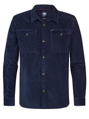 Petrol Shirt Corduroy Navy
