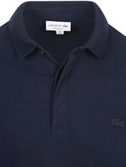 Lacoste Longsleeve Polo Shirt Piqué Navy