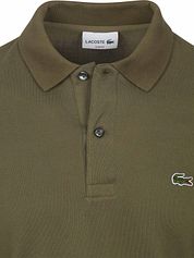 Lacoste Longsleeve Polo Shirt Olive Green
