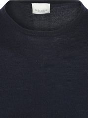 Profuomo Pullover Merino Wool Navy 