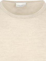 Profuomo Pullover Merino Wool Beige
