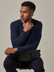 Profuomo Longsleeve T-Shirt Navy