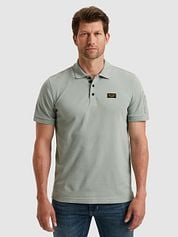 PME Legend American Classic Polo Shirt Silver Blue