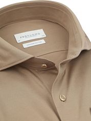 Profuomo Japanese Knitted Shirt Beige