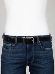 Profuomo Belt Black + Brown