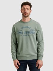 PME Legend Sweater Logo Silver Blue