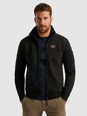 PME Legend Cardigan Jacquard Interlock Black
