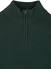 Steppin' Out Half Zip Pullover Merino Wool Caccia Green