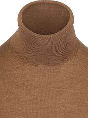 Suitable Merino Turtleneck Camel
