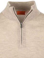Suitable Merino Half Zip Sweater Sand