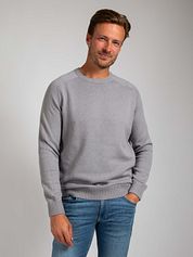 Suitable Pullover Raw Grey
