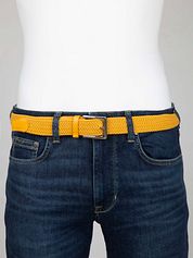 Suitable Braided Belt Yellow