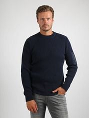 Suitable Mou Pullover Navy