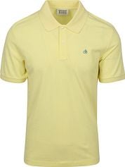 Scotch And Soda Core Piqué Polo Shirt Yellow