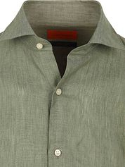 Suitable Shirt Linen Green