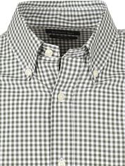Steppin' Out Poplin Shirt Checks Green