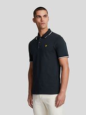 Lyle and Scott Polo Tipped Navy