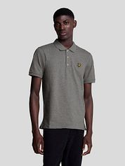 Lyle and Scott Polo Plain Grey