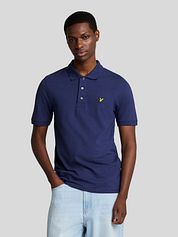 Lyle and Scott Polo Shirt Deep Indigo
