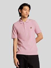 Lyle and Scott Polo Shirt Light Pink