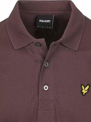 Lyle and Scott Polo Plain Espresso