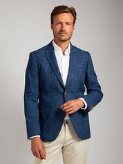 Suitable Sports Jacket Leek Jeans Blue