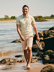 Suitable Mang Polo Shirt Light Green 