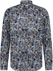 State Of Art Shirt Print Multicolour Blue