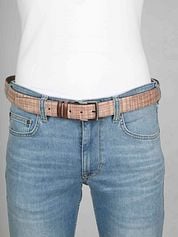 Suitable Leather Belt Mid Brown