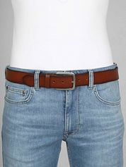 Suitable Belt Structure Leather Brown