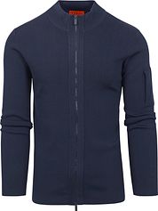 Suitable Cardigan Curtis Navy