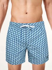 Suitable Swimshort Print Blue