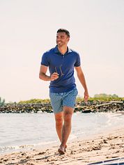 Suitable Swimshort Print Navy