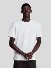 Lyle and Scott T-shirt Plain White