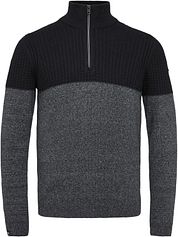 Vanguard Pullover Half Zip Black Gray