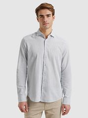 Vanguard Shirt Linen Blend Light Blue