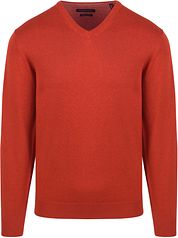 Casa Moda Pullover V-Neck Orange