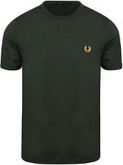Fred Perry Ringer Shirt Green X89
