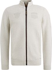 PME Legend Cardigan Cargo Knitted Ecru