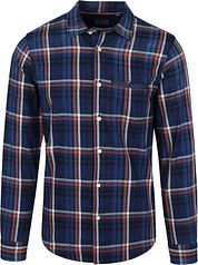 Scotch and Soda Shirt Blue Checkered