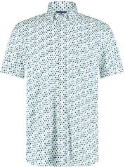State Of Art Shirt Shortsleeve Print Blue