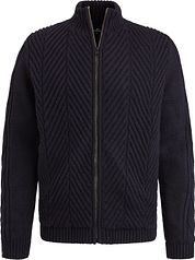Vanguard Cardigan Wool Blend Navy