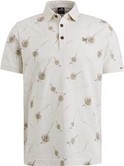 Vanguard Polo Shirt Print Ecru