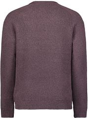 No Excess Pullover Melange Dark Wine